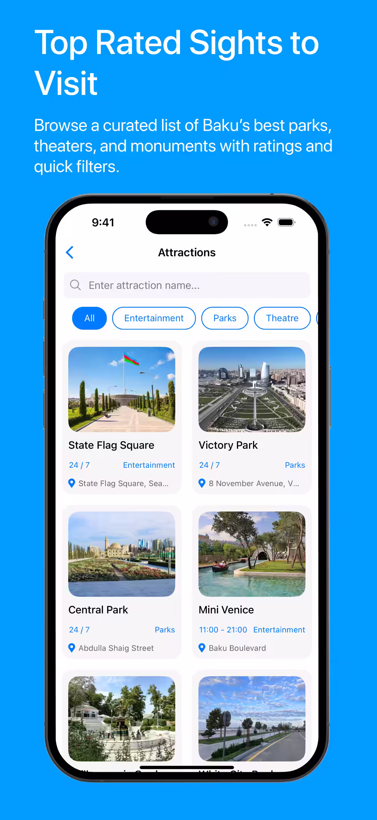 Top Rated Sights to Visit