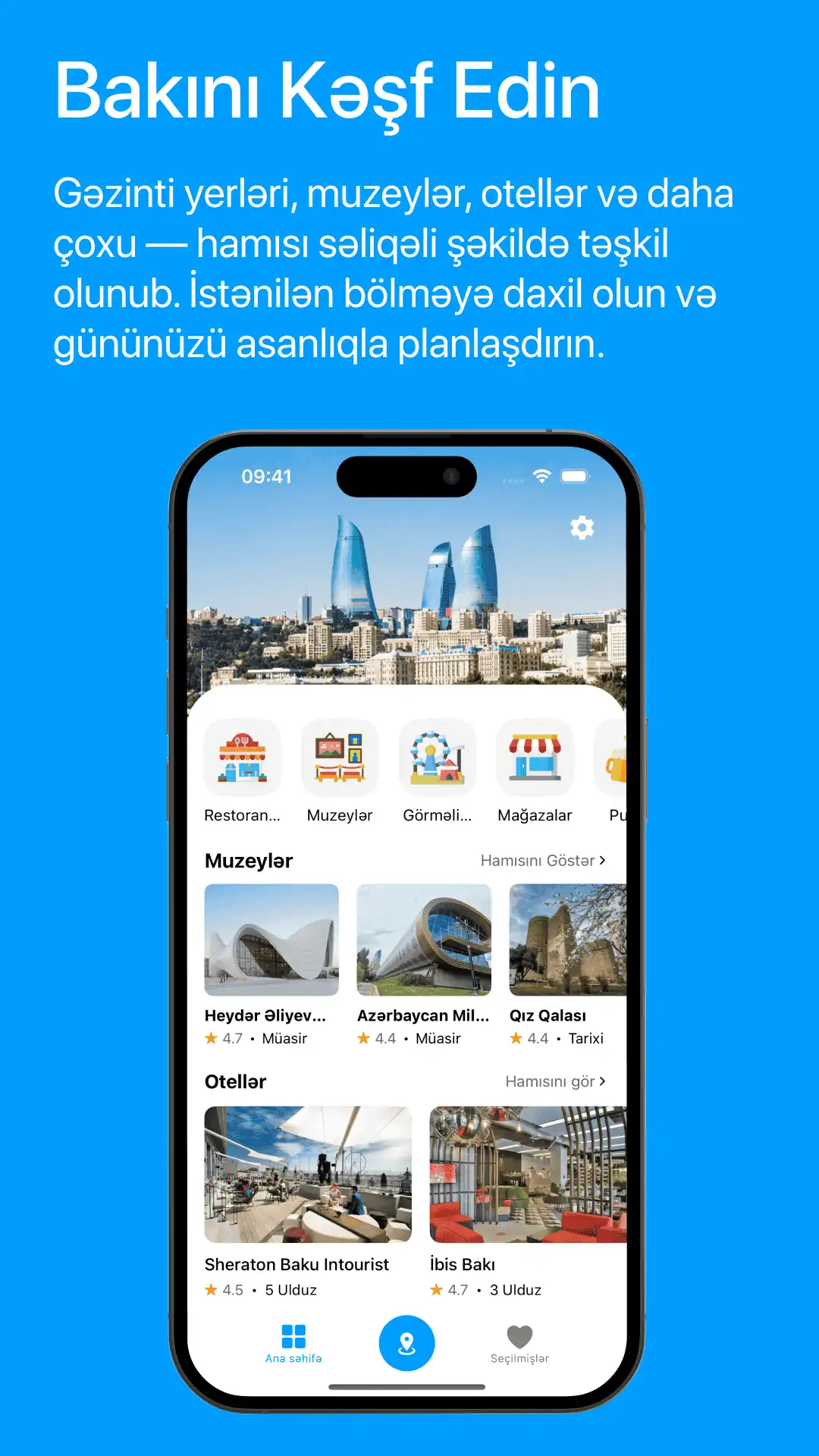 visit baku main page screenshot