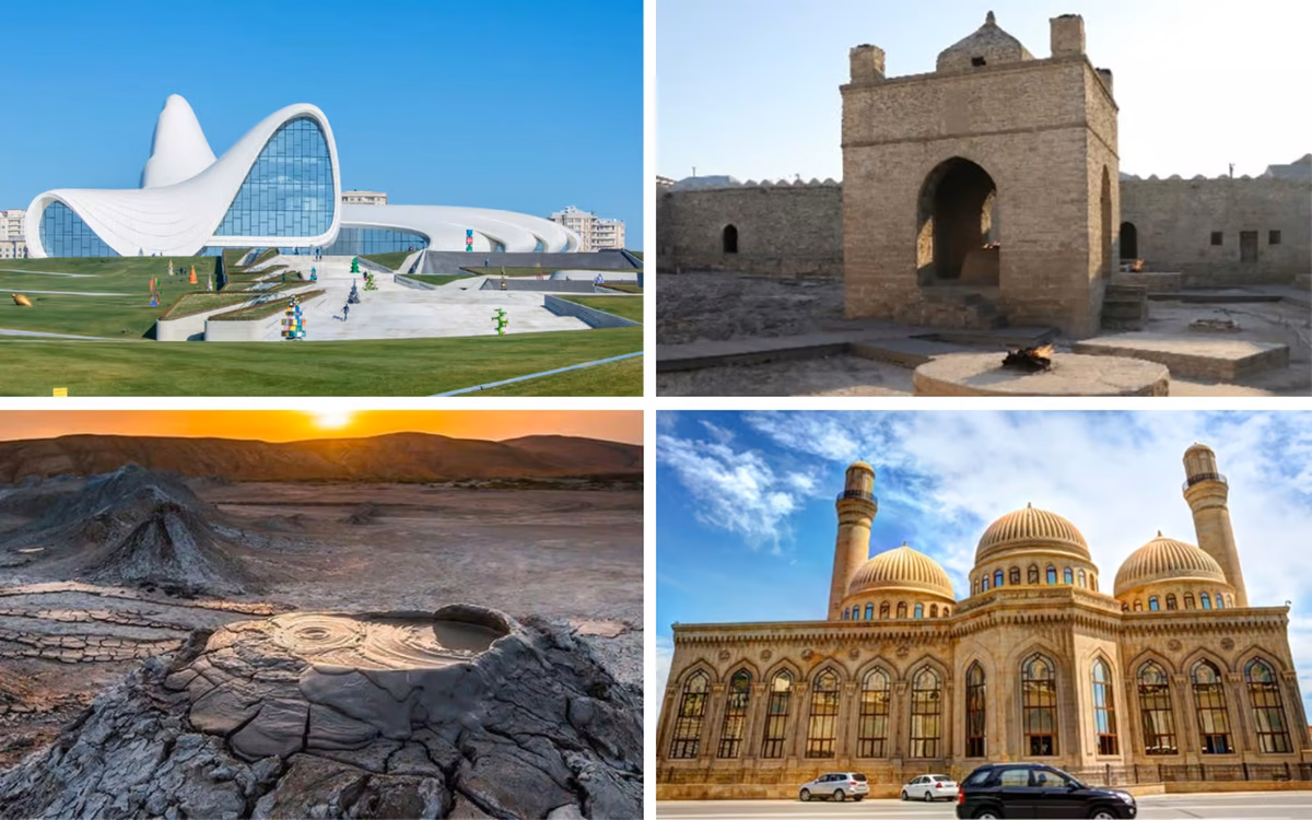 Baku: Gobustan-Absheron-Ezraider Tour Off-Road Fee/Lunch Inc