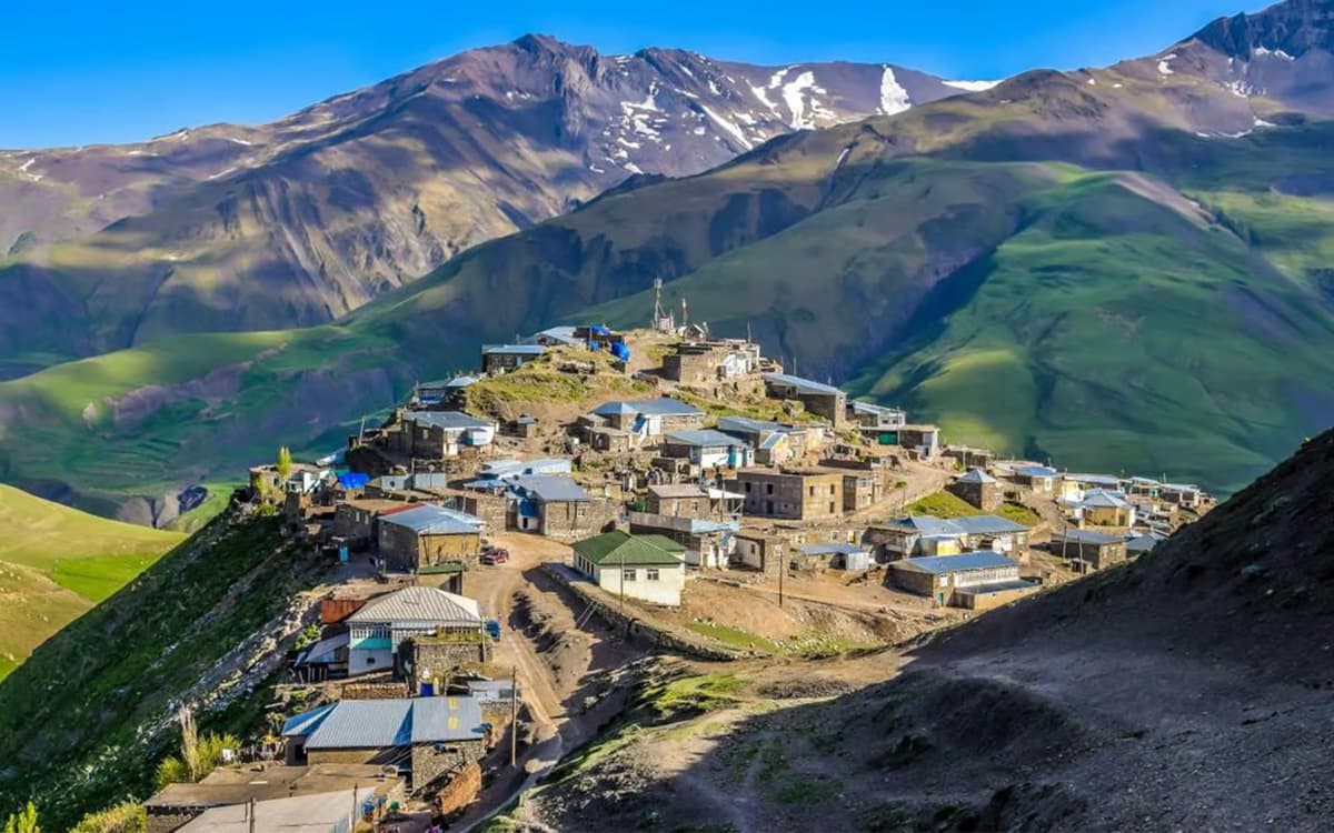 Baku: Guba Khinalig & Candy Cane Tour with Homemade Lunch